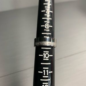 Stainless steel christian ring